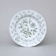 Plate deep 21 cm, Original Green Onion pattern