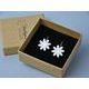 Earrings: Daisy 1,7 cm, Hanging, Porcelain Jewels Studio Mallys