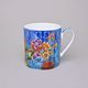 Mug 9 cm 300 ml, Blue, Foulard, Lamart: Palais Royal