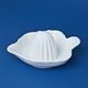 Orange/lemon squeezer, Thun 1794 Carlsbad porcelain, BERNADOTTE white