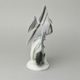 Angelfish (Pterophyllum), 15,5 x 9,5 x 25,5 cm, Pastel, Porcelain Figures Duchcov