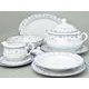 Dining set for 6 persons, Thun 1794 Carlsbad porcelain, ROSE 80061