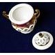 Sugar bowl 180 ml, Byzant 405, purpur decor, Rose China Chodov