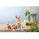 Annual bunny 2026, 8,5 / 4 / 8,5 cm, biscuit china, Goebel