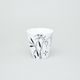Bohemia black: Cup 0,2 l, design by Jiri Pelcl, Cesky porcelain a.s.
