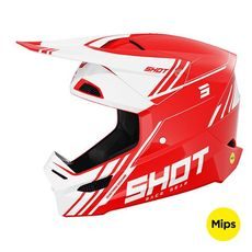 ŠALMAS SHOT RACE SPRINT A06-21OB-D03-09 RED GLOSSY, M DYDŽIO