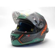 FULL FACE helmet AXXIS COBRA rage a16 matt green, XS dydžio