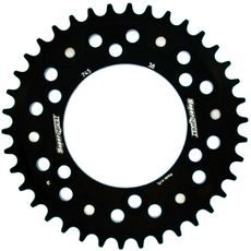 REAR SPROCKET SUPERSPROX STEALTH RST-745:38-BLK, JUODOS SPALVOS 38T, 525