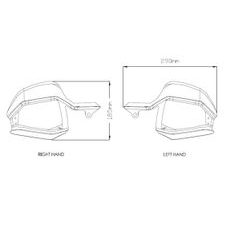 RANKŲ APSAUGOS PUIG EXTENSION 3621W SKAIDRUS