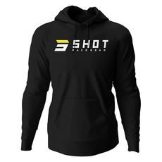 SPORTINIS MEGZTINIS SU KAPIŠONU SHOT TEAM A0A-53A1-A01-11, JUODOS SPALVOS, XL DYDŽIO