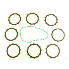 FRICTION PLATES KIT WITH CLUTCH COVER GASKET ATHENA P40230042