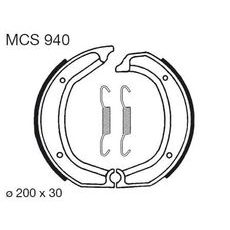 BŪGNINIŲ STABDŽIŲ TRINKELĖS LUCAS MCS 940