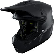 MX HELMET AXXIS WOLF ABS SOLID BLACK MATT, L DYDŽIO