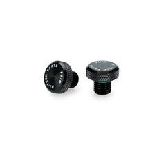 MIRROR HOLE SCREW PLUG PUIG 21808N, JUODOS SPALVOS