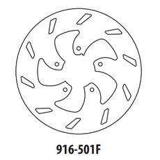 STABDŽIŲ DISKAS GOLDFREN 916-501F PRIEKINIŲ 220 MM