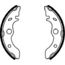 BŪGNINIŲ STABDŽIŲ TRINKELĖS FERODO 225129227