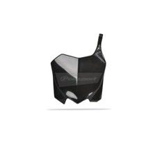 PRIEKINĖ NUMERIO LENTELĖ POLISPORT 8656700002, JUODOS SPALVOS