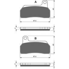 STABDŽIŲ TRINKELĖS GOLDFREN 259 S33 STREET - PRIEKIS