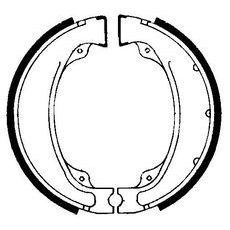 BŪGNINIŲ STABDŽIŲ TRINKELĖS FERODO 225129055