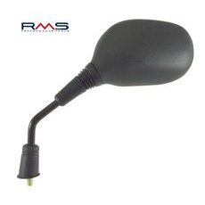 GALINIO VAIZDO VEIDRODIS RMS 122761040 KAIRĖ, JUODOS SPALVOS