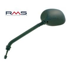 GALINIO VAIZDO VEIDRODIS RMS 122760840 KAIRĖ, JUODOS SPALVOS