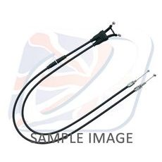 THROTTLE CABLES (PAIR) VENHILL T01-4-139-BK FEATHERLIGHT, JUODOS SPALVOS