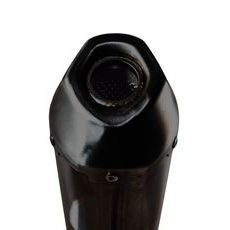 SLIP-ON EXHAUST GPR PENTAROAD VO.5.CAT.PE.BL MATTE BLACK INCLUDING REMOVABLE DB KILLER, LINK PIPE AND CATALYST