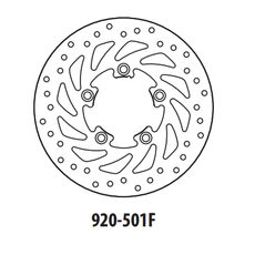 STABDŽIŲ DISKAS GOLDFREN 920-501F PRIEKINIŲ 260 MM