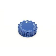 Pagrindinio stabdžių cilindro dangtelis 4RACING CPF02, mėlynos spalvos