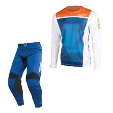 Set of MX pants and MX jersey YOKO TRE+KISA blue; blue/orange 36 (XL)