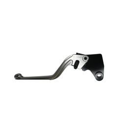 BRAKE LEVER ACCOSSATO FIXED CNC-WORKED ALUMINIUM, SILVER