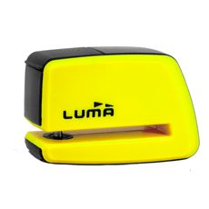 LOCK LUMA ENDURO 91D DIM91DF WITH BAG, GELTONOS SPALVOS