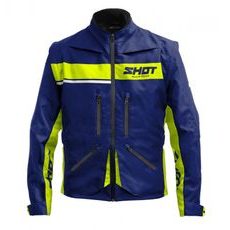 STRIUKĖ SHOT CONTACT ASSAULT 2.0 A07-14A1-A01-13 BLUE / NEON YELLOW 3XL