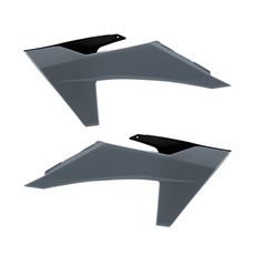 RADIATOR SCOOPS POLISPORT 8478000004 BLACK/N-GREY