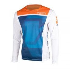 MX JERSEY YOKO KISA BLUE / ORANGE, S DYDŽIO