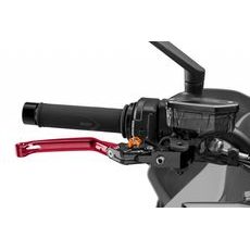 STABDŽIŲ RANKENĖLĖ BE ADAPTERIO PUIG 4.0 4110RT SULANKSTOMAS RED/ORANGE