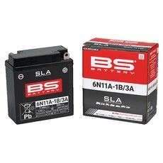 GAMYKLOJE AKTYVUOTAS AKUMULIATORIUS BS-BATTERY 6N11A-1B/3A (FA) SLA