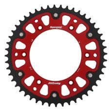 REAR SPROCKET SUPERSPROX STEALTH RST-210:48-RED, RAUDONOS SPALVOS 48T, 520