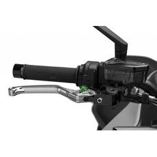 STABDŽIŲ RANKENĖLĖ BE ADAPTERIO PUIG 4.0 4120PV, ILGOS SILVER/GREEN