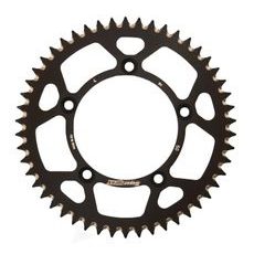REAR ALU SPROCKET SUPERSPROX RAL-4:50-BLK, JUODOS SPALVOS 50T, 420