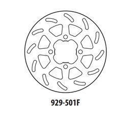 STABDŽIŲ DISKAS GOLDFREN 929-501F PRIEKINIŲ 220 MM