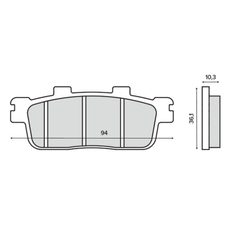 STABDŽIŲ TRINKELĖS RMS 225103230 ORGANIC