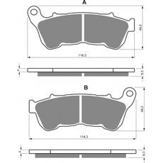 STABDŽIŲ TRINKELĖS GOLDFREN 359 S33 STREET - PRIEKIS