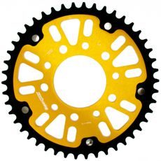 REAR SPROCKET SUPERSPROX STEALTH RST-1332:46-GLD, AUKSO SPALVOS 46T, 525