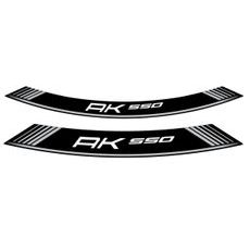 RATLANKIO LIPDUKAS PUIG AK550 9630P, SIDABRINĖS SPALVOS SET OF 8 RIM STRIPS