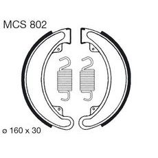 BŪGNINIŲ STABDŽIŲ TRINKELĖS LUCAS MCS 802