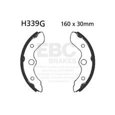 BŪGNINIŲ STABDŽIŲ TRINKELĖS EBC H339G GROOVED