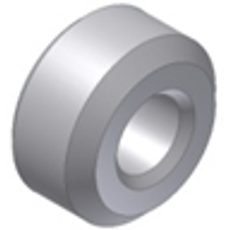 SPACER MIVV 50.SS.070.1 Ø20X10 BORE Ø8.5