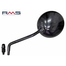 GALINIO VAIZDO VEIDRODIS RMS 122760260 KAIRĖ, JUODOS SPALVOS