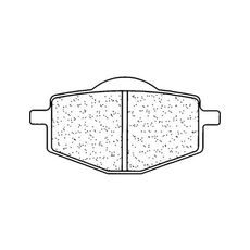 STABDŽIŲ TRINKELĖS CL BRAKES 2284 ATV1